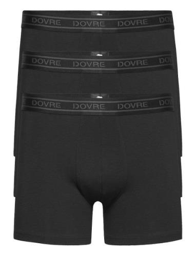 Dovre 3-Pack Tights, Gots Bokserit Black Dovre