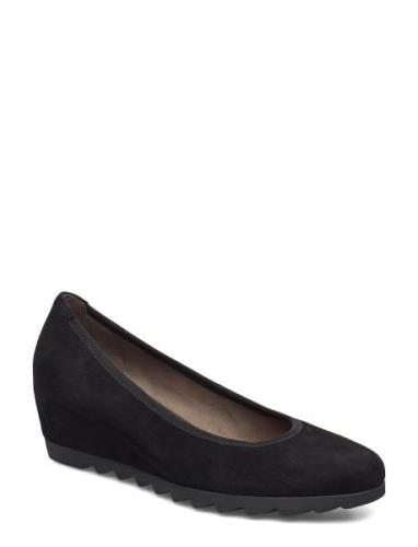 Wedge Pumps Kiilakorkokengät Black Gabor