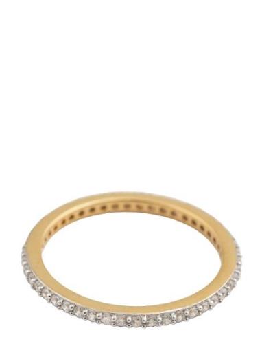 Tiny Sparkle Ring Gold Sormus Korut Gold Syster P