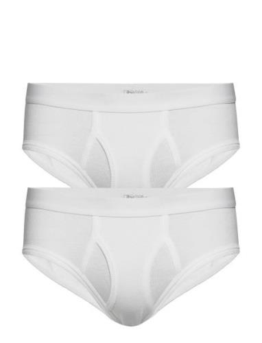 Jbs Brief 2-Pack Organic Y-sepalus Briefs Alushousut White JBS