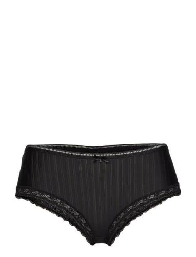 Micro-Pants Alushousut Brief Tangat Black Schiesser