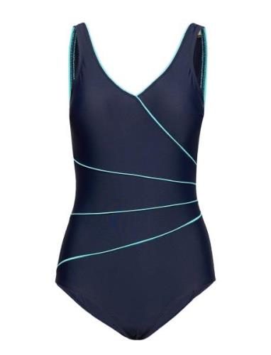 Swimsuit Daniella Classic Uimapuku Uima-asut Blue Wiki