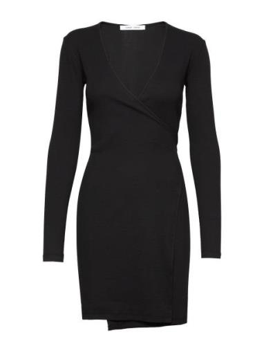 Sarai Wrap Dress 12708 Lyhyt Mekko Black Samsøe Samsøe