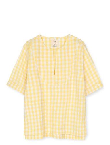 Bæk&Bølge Nina Tunic Toppi Yellow Juna