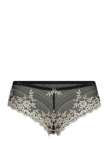 Embrace Lace Alushousut Brief Tangat Black Wacoal