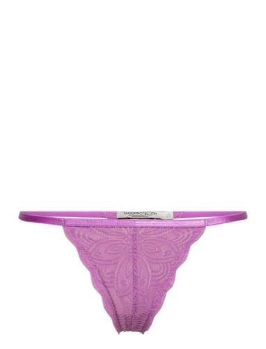 Lunaup String Stringit Alusvaatteet Purple Underprotection