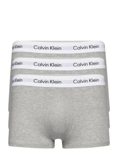 3P Low Rise Trunk Bokserit Grey Calvin Klein