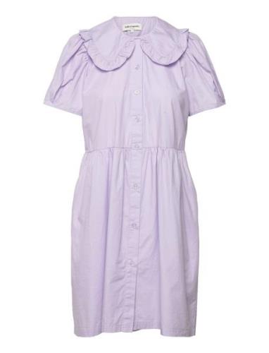 Henrikke Dress Lyhyt Mekko Purple Lollys Laundry