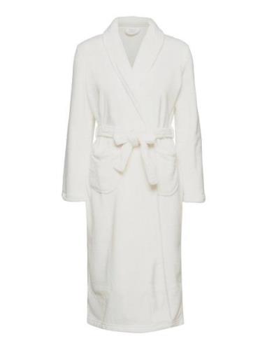 Teddy Robe Aamutakki White Femilet