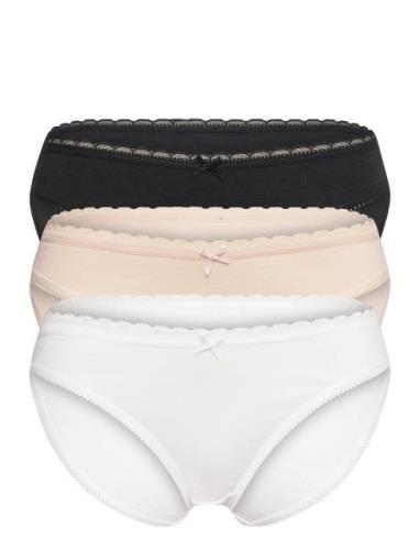 - Naomi-3Pp Brief Alushousut Brief Tangat White Dorina