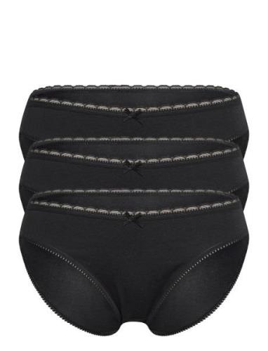 - Naomi-3Pp Brief Alushousut Brief Tangat Black Dorina