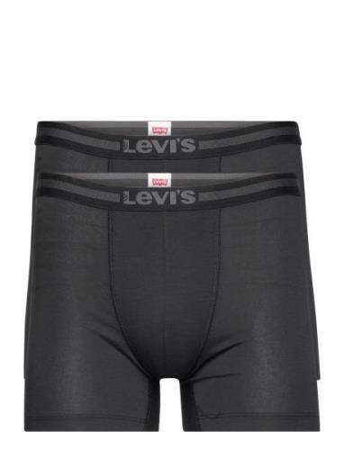 Levis Men Tencel Boxer Brief 2P Bokserit Black Levi´s