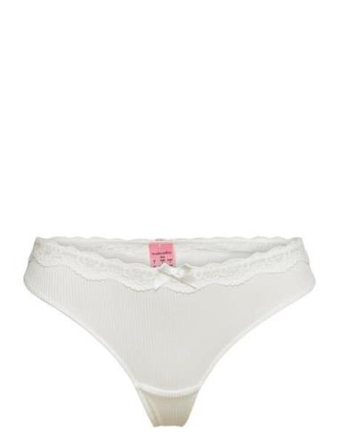 Lola String R Stringit Alusvaatteet White Hunkemöller