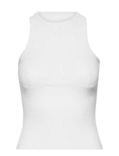 Callie Stitch Tank Top Toppi White OW Collection