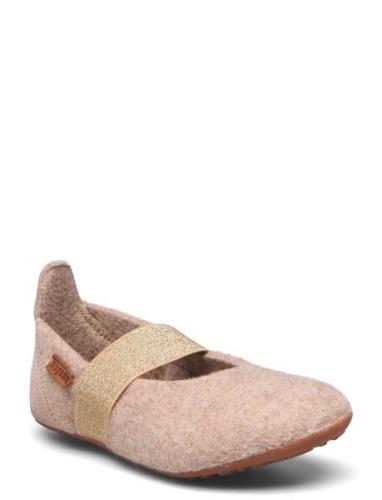 Bisgaard Ballet Wool Ballerinat Pink Bisgaard