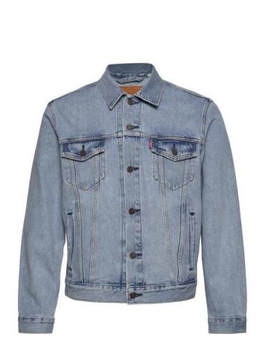 The Trucker Jacket Vegetable P Farkkutakki Denimtakki Blue LEVI´S Men