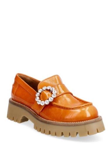 Shoes Loaferit Matalat Kengät Orange Billi Bi