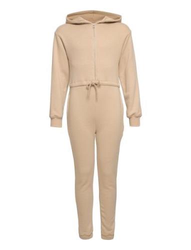 Our Jassi Suit Jumpsuit Haalari Beige Grunt