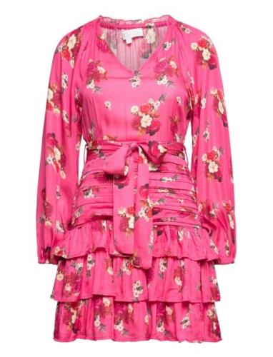 Archie Dress Lyhyt Mekko Pink Love Lolita