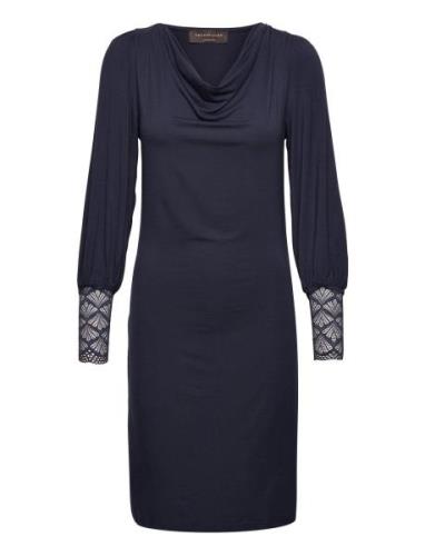 Dress Lyhyt Mekko Navy Rosemunde