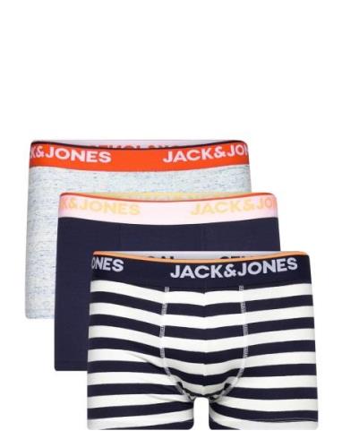 Jacdave Trunks 3-Pack Noos Bokserit Multi/patterned Jack & J S