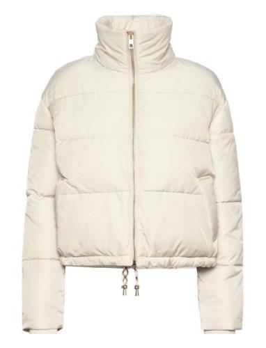 Short Puffer Jacket Vuorillinen Takki Topattu Takki Cream Coster Copen...