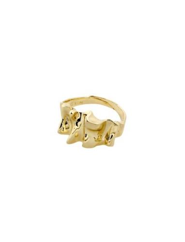 Willpower Recycled Sculptural Ring Sormus Korut Gold Pilgrim