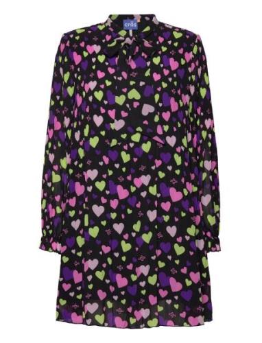 Breencras Dress Lyhyt Mekko Multi/patterned Cras