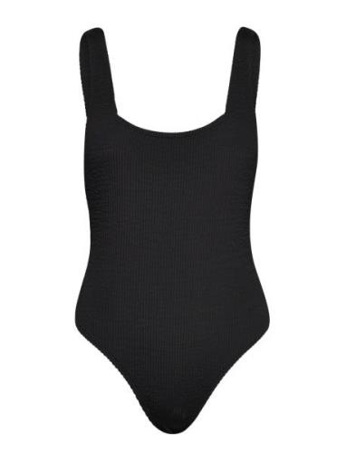 Audny Ella Swimsuit Uimapuku Uima-asut Black Becksöndergaard