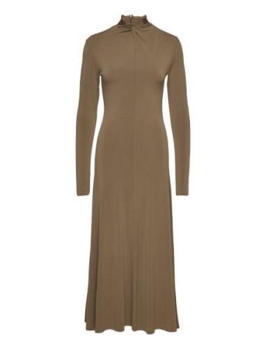 Lucille - Delicate Stretch Maksimekko Juhlamekko Brown Day Birger Et M...