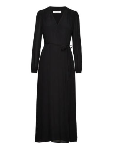 Wrap Dress Maksimekko Juhlamekko Black IVY OAK