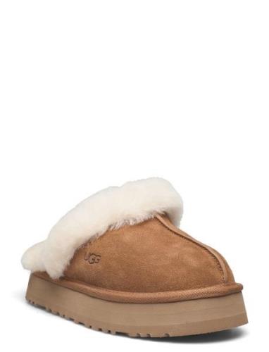 W Disquette Aamutossut Tohvelit Brown UGG