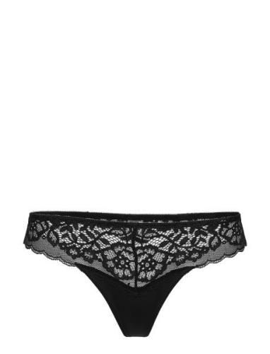 Brief Colin Thong Regular Stringit Alusvaatteet Black Lindex