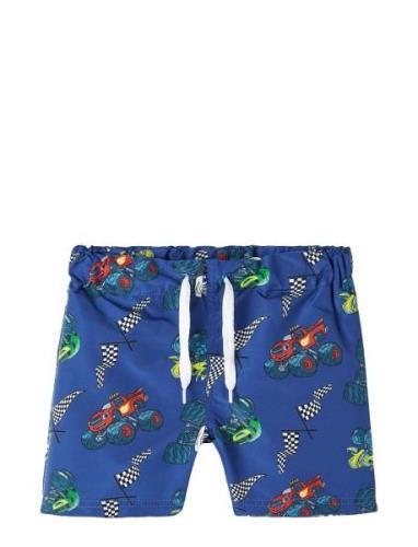 Nmmmatise Blaze Long Swimshorts Vde Uimashortsit Blue Name It