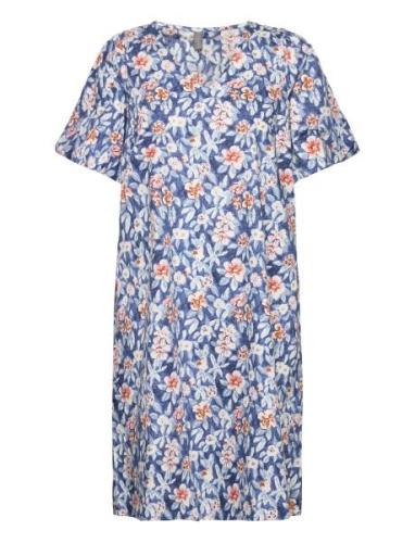 Curex Dress Lyhyt Mekko Blue Culture