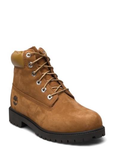 6 In Premium Wp Boot Bootsit Nauhalliset Saapikkaat Brown Timberland