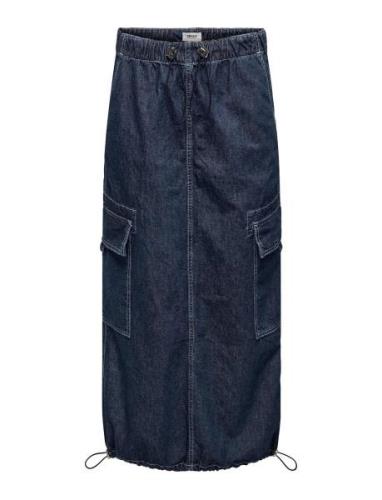 Onlskylar Cargo Skirt Dnm Kynähame Hame Navy ONLY