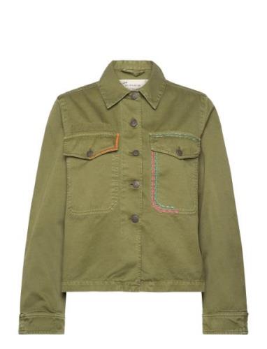 Kennedy Jacket Farkkutakki Denimtakki Green ODD MOLLY