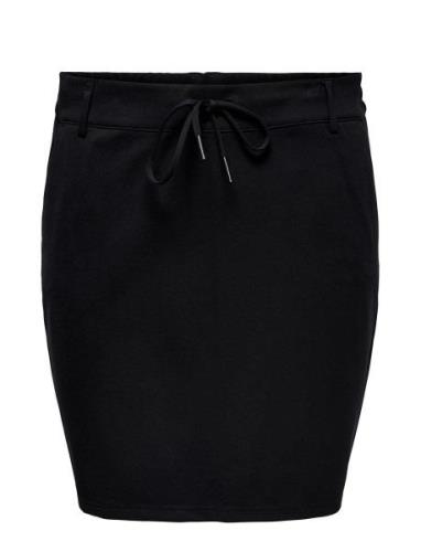 Cargoldtrash Life Easy Skirt Pnt Lyhyt Hame Black ONLY Carmakoma