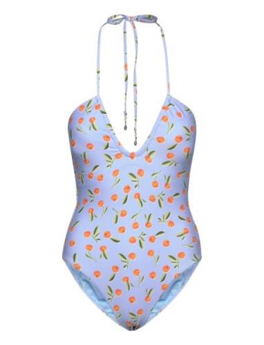 Summer Crush Bandeau Piece Uimapuku Uima-asut Blue Seafolly