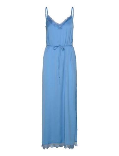 Ashsz Maxi Dress Maksimekko Juhlamekko Blue Saint Tropez