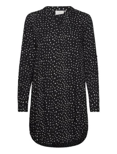 Kamarana Shirt Dress Lyhyt Mekko Black Kaffe