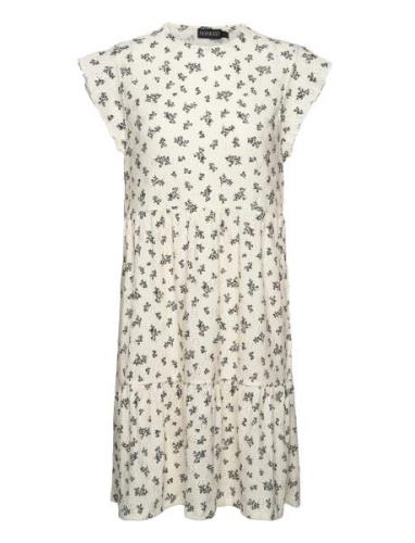 Slsuzie Ingvild Dress Ss Lyhyt Mekko White Soaked In Luxury