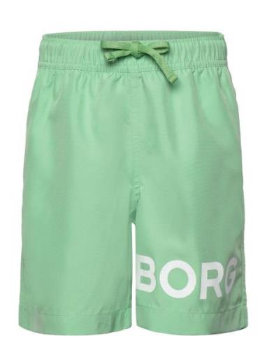 Borg Swim Shorts Uimashortsit Green Björn Borg