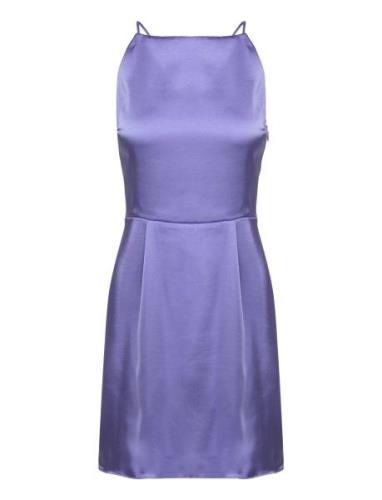 Villa Short Dress 12956 Lyhyt Mekko Purple Samsøe Samsøe