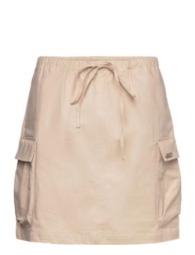 Sumars Skirt Lyhyt Hame Beige Résumé