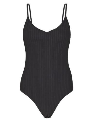 Solid Bea Swimsuit Uimapuku Uima-asut Black Becksöndergaard