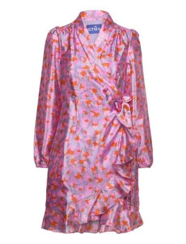 Lindacras Dress Lyhyt Mekko Pink Cras