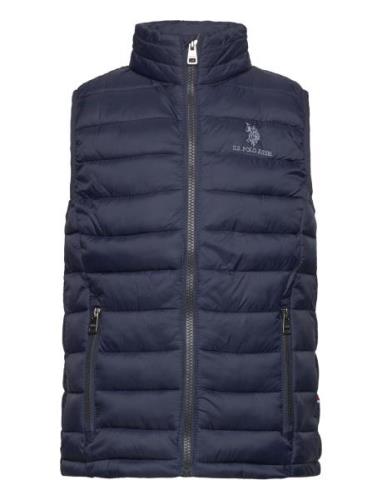 Lightweight Quilted Gilet Toppaliivi Navy U.S. Polo Assn.