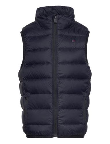 U Essential Light Down Vest Toppaliivi Navy Tommy Hilfiger